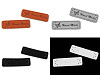 Etykietka / ozdoba / metka z eko-skóry Hand made 15x50 mm