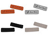 Etykietka / ozdoba / metka z eko-skóry Hand made 15x50 mm