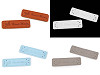 Etykietka / ozdoba / metka z eko-skóry Hand made 15x50 mm