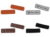 Eticheta piele Hand made, 15x50 mm