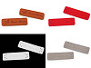 Verzierung / Aufnäher / Kunstleder Handmade 15x50 mm