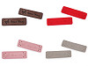 Eco Leather Clothing Label Hand Made 15x50 mm