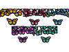 Iron on Patch Butterfly small