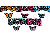 Iron on Patch Butterfly small