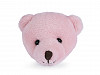 Teddy Bear Head Ø4.5 cm
