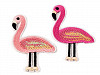 Iron-on Patch Flamingo with Sequins