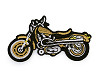 Iron-on Patch Cat Motorbike