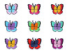 Parche termoadhesivo Mariposa