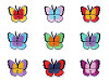 Patch thermocollant Papillon