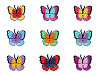 Patch thermocollant Papillon