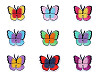 Patch thermocollant Papillon