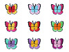 Naprasowanka motyl 