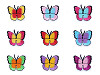 Parche termoadhesivo Mariposa