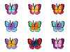 Patch thermocollant Papillon