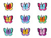 Parche termoadhesivo Mariposa