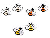 Aufbügler Biene