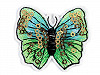 Naprasowanka motyl z cekinami