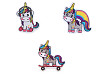 Aplicație termoadezivă Unicorn