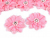 Flower Applique with Beads Ø50 mm