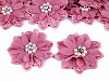 Flower Applique with Beads Ø50 mm