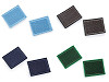 Iron-on patches for repairing holes and decorating 3x4 cm