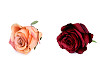 Künstliche Blume Rose Ø 7 cm