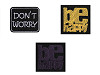 Patch thermocollant Don't Worry, Be Happy