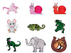 Parche termoadhesivo, Animales