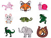 Parche termoadhesivo, Animales