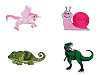 Iron-on Patch, Animals