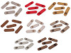Eco leather applique / label - dandelion