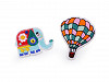 Iron-on Patch, Elephant, Balloon