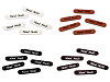 Aplicatie / eticheta din piele ecologică Hand Made 10x48 mm