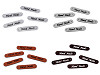 Aufnäher/Etikett aus Kunstleder – Hand Made 10 x 48 mm