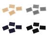 Aufbügelflicken für Reparaturen und Dekozwecke, 2,3 x 3,3 cm