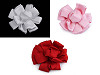 Satin Flower Head to sew-on, glue-on Ø6.5 cm