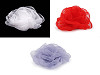 Organza-Rosenblume zum Annähen und Aufkleben, Ø 8 cm