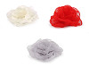 Organza-Rosenblume zum Annähen und Aufkleben, Ø 8 cm