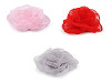 Rose en organza à coudre ou à coller, Ø 8 cm