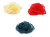 Rosa de organza para coser o pegar Ø8 cm
