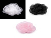 Organza Rose Flower to sew or glue-on Ø8 cm