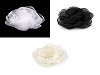 Organza Rose Flower to sew or glue-on Ø8 cm