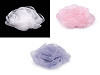 Organza-Rosenblume zum Annähen und Aufkleben, Ø 8 cm
