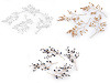 Wire Twig with Rhinestones, Handmade