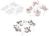 Wire Twig with Rhinestones, Handmade