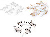 Wire Twig with Rhinestones, Handmade