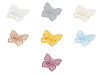 Mariposa bordada en monofilamento para coser y pegar