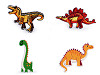 Iron-on patch, dinosaur 