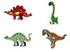 Naljepnica za nanošenje glačalom, dinosaur 
