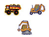 Aufbügler Traktor, Kran, Auto, Bagger, Feuerwehr